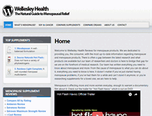 Tablet Screenshot of menopause.wellesleyhealth.org